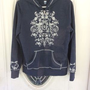 St John’s Bay hooded jacket Sz M